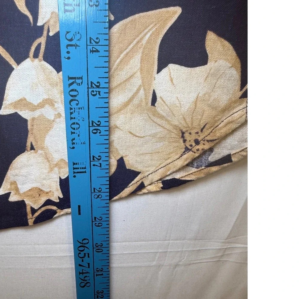 Joie Floral Linen Set Sleeveless Top and Wide Leg‎ Pants Relax Vaca Luxe Size M